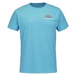 Babolat Padel Performance Cotton Tee Scuba Blue